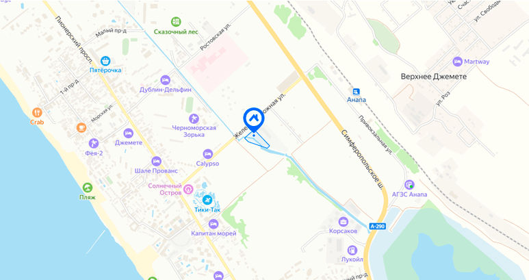  ГК Морелло на карте